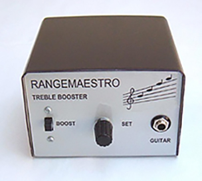 Rangemaestro treble booster - designed by Alan Exley